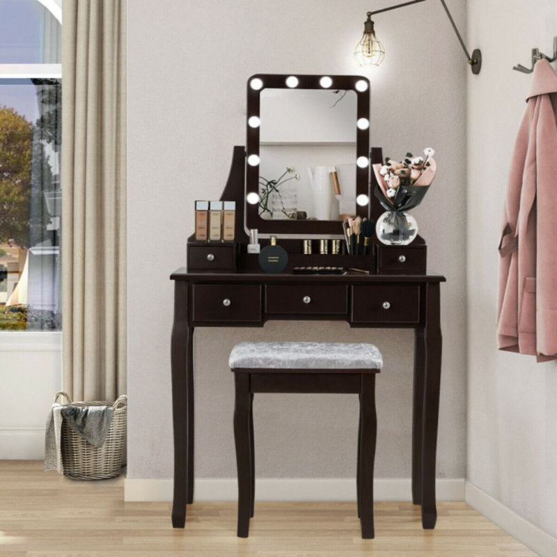 Kurissa Vanity, Brown