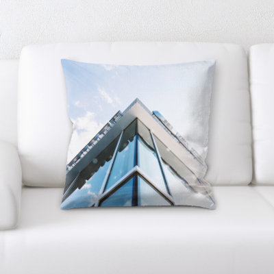 Illuminated Microsuede Reversible Throw Pillow