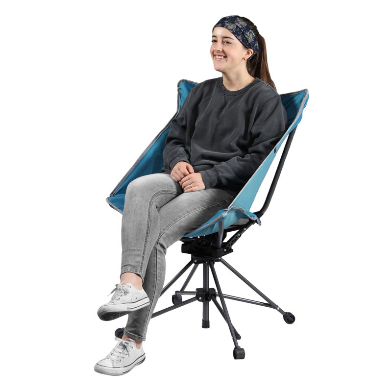 Kowlessar Folding Camping Chair, Teal