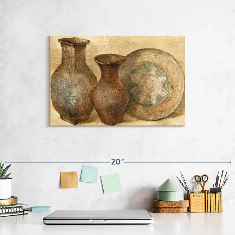 Lelar Woven Vessels II, 8" H x 12" W