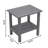 2-Tier Adirondack Outdoor Side Table, All-Weather HDPE Patio End Table-157186943