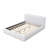 Boucle Upholstered Platform Bed