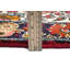 Tapis oriental rouge unique 4X5 One-of-a-Kind