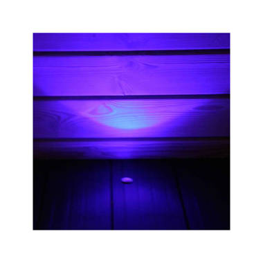 purple recessed lighting