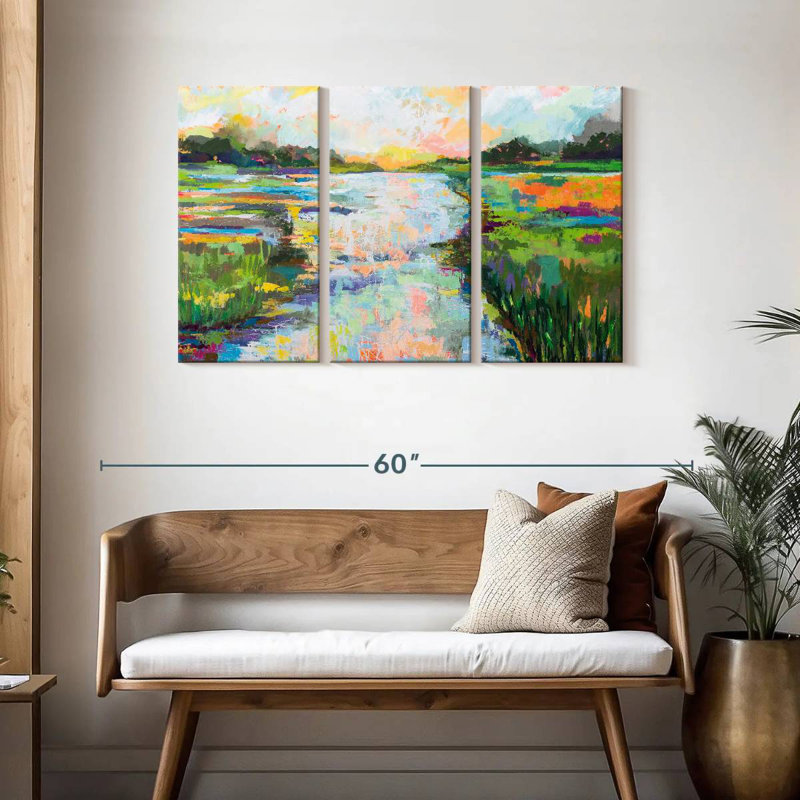 Avery Dancing Light, 28" H x 45" W