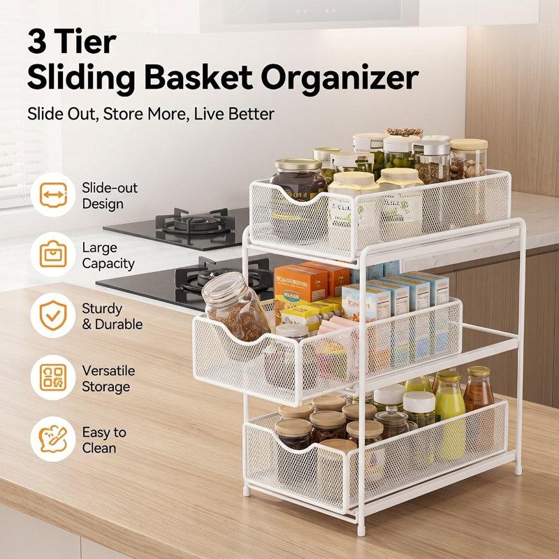 Steel Pull Out Drawer