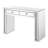  47 inch Rectangle Crystal Vanity Table in Clear Mirror Finish