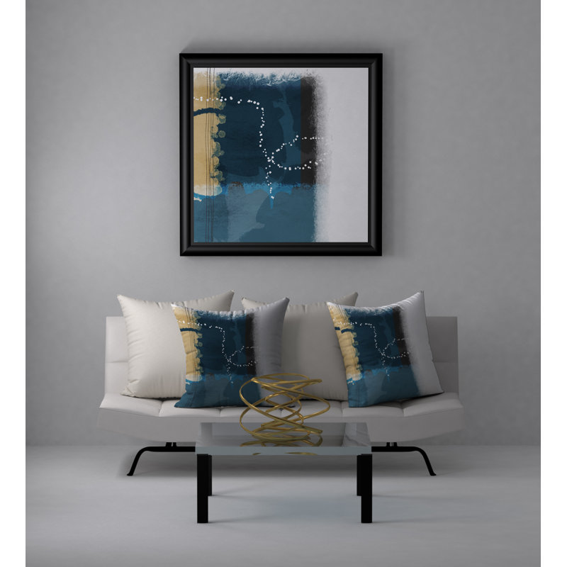 Housse de coussin carrée Treasure palais, 24 po x 24 po