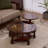Simple retro solid wood coffee table