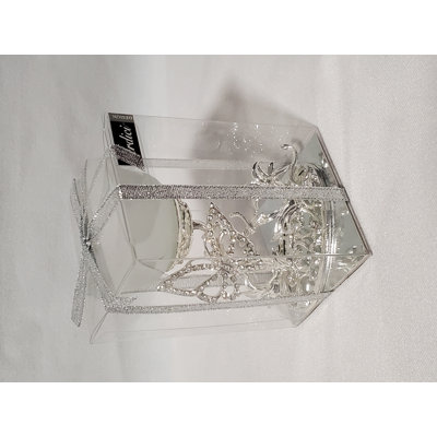 4'' H Glass Tabletop Tealight Holder