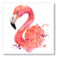 Portrait de flamant rose I - impression sur toile tendue-59643124