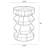 Hayati Wide End Table