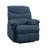 Arcadia Blue Woven Fabric Motion Recliner-1233508993