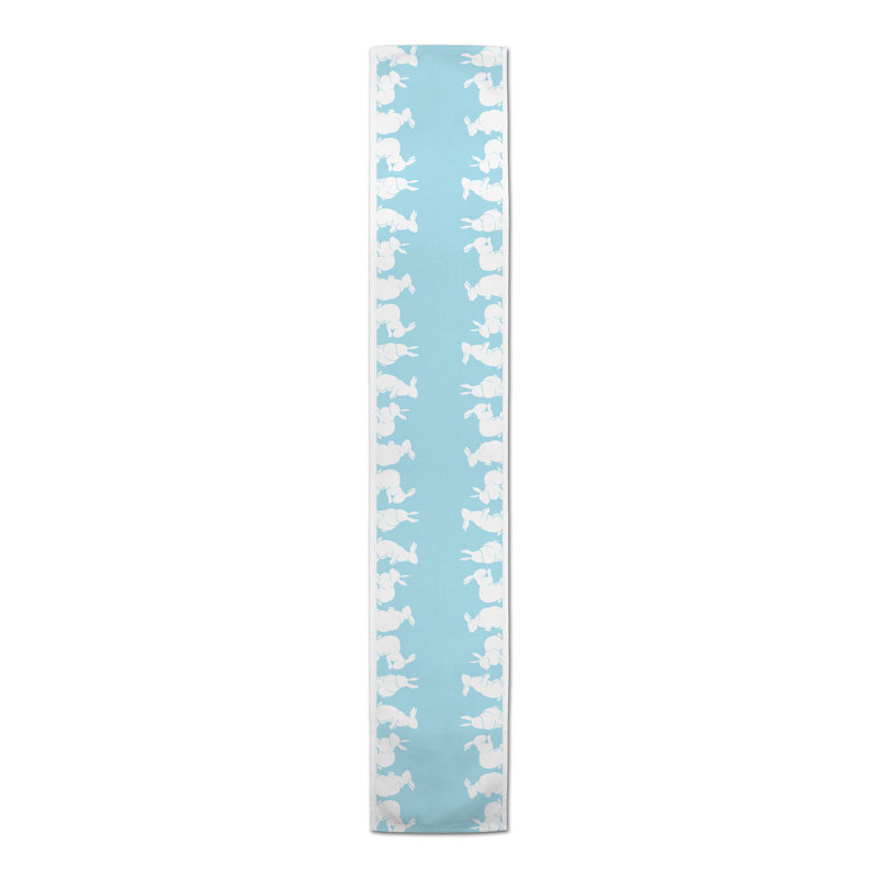 Chemin de table géométrique de Pâques Pendergast, L 72 po x l 16 po