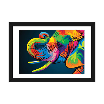«Elephant», impression sur toile