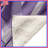 Purple Geometric Shapes Blankets-123326087