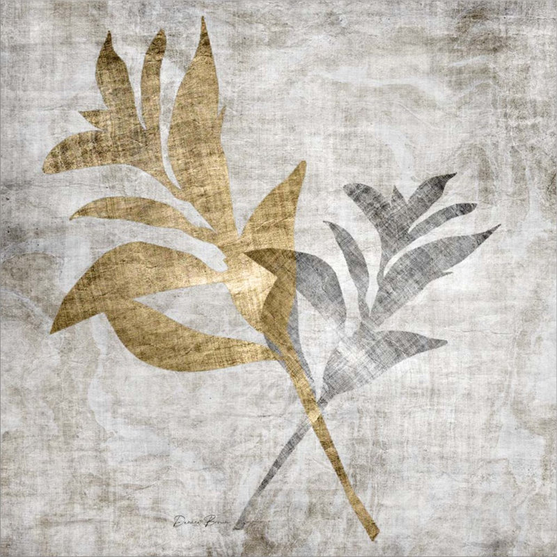 Décoration murale moderne feuillage