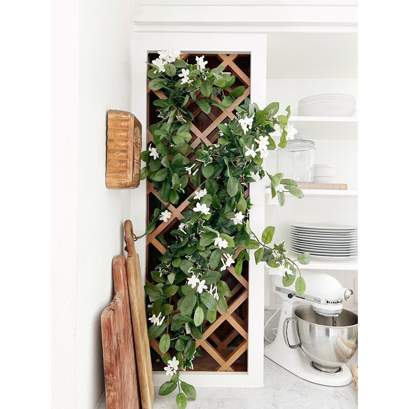 Stephanotis & Ivy Hanging Artificial Plant