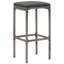 Ensemble de bar de patio 5 pièces Wildon Home® en bois massif d'acacia et de rotin de polyester-1806484793-1806484792