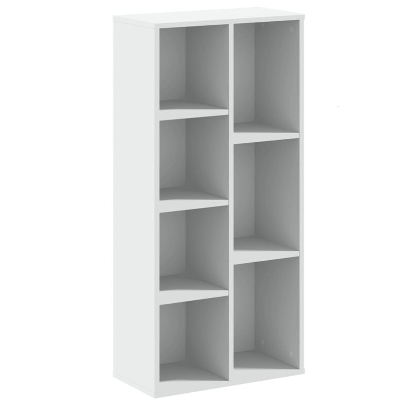 Savara 105cm H x 50cm W Bookcase, White