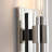 Zolee Dimmable Glass and Brass Wall Sconce -421936820