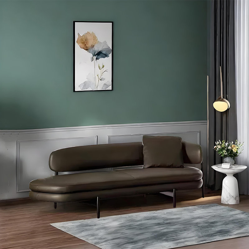 Creative curved sofa fashion lazy chaise lounge, Right Hand Facing