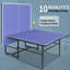 Ensemble de tennis de table pliable de taille moyenne avec filet, 2 raquettes et 3 balles-128063893