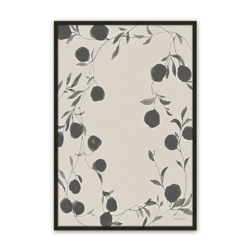 Encre Botanicals I Imprimer, H 11 po x l 9 po, Noir satiné