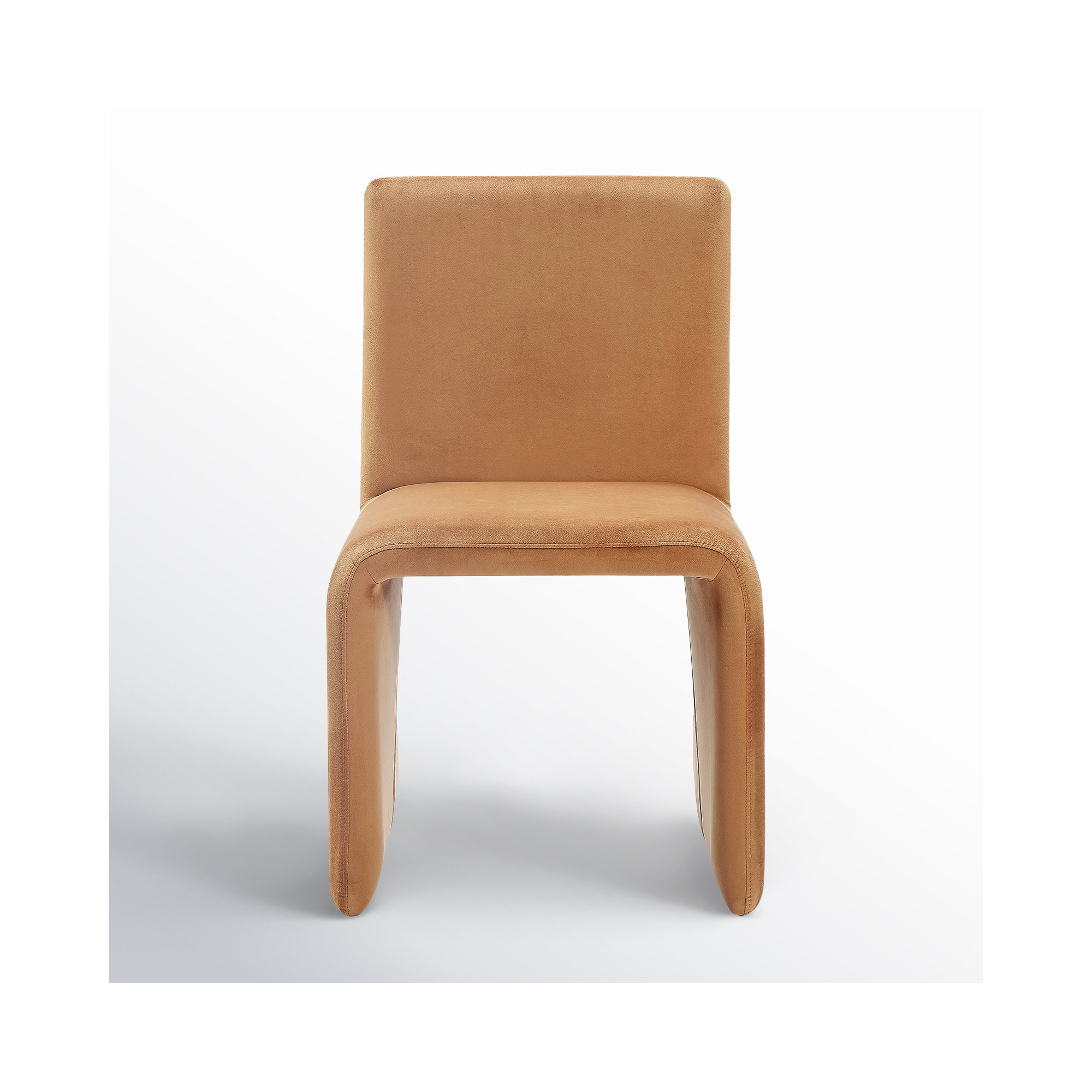 Odelia Velvet Dining Chair, Whiskey