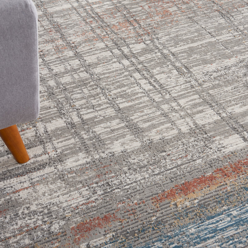 Abstract Indoor Rug, Rectangle 5'3" x 7'3"