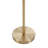 5-Light White Drum Shade Chandelier