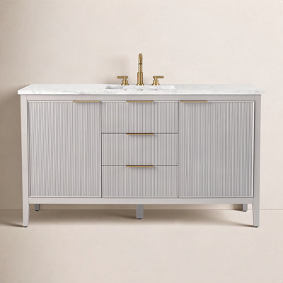 Bilroy 60" Pine Single Bathroom Vanity