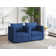 Modern Reception Loveseat With Built-In Cupholder Comfortable And Stylish