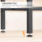 Table With Charging Station, Rectangular Pub Table, High Top Coffee Table, Counter Bar Height Table, Narrow Long Dining Table, 35.4" L X 15.7" W X 35.6" H, Black-80210600