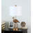 26" Matte Gold Flamingo Resin Table Lamp