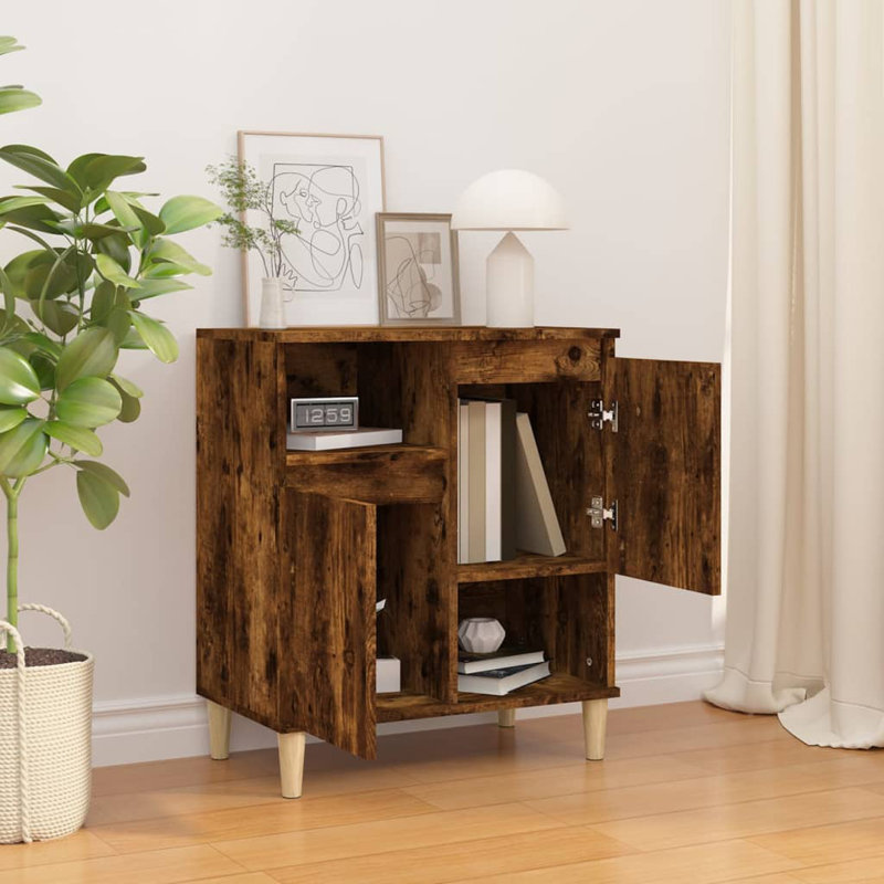 Kyptin 60 Cm Wide Sideboard, Smoked Oak