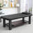 Clarica 75" Fixed Professional Massage Bed Lash Bed Physical Therapy Bed Tattoo Table with Metal Frame