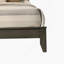 Grand lit-bateau gris