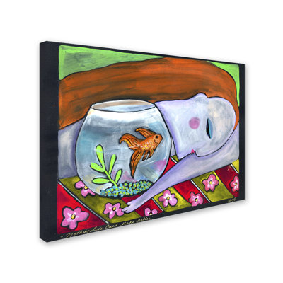 Berkley 'Big Diva Nothing Love Can't Make Better' Print on Wrapped Canvas