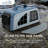Sunjoy Portable Air Conditioner 2500BTU Fast Cooling Car AC Unit, 250W Low Power Consumption, 25.5VDC, 2 Fan Speed, 3 Light Mode for Tent Camping RV Truck Van Life Home