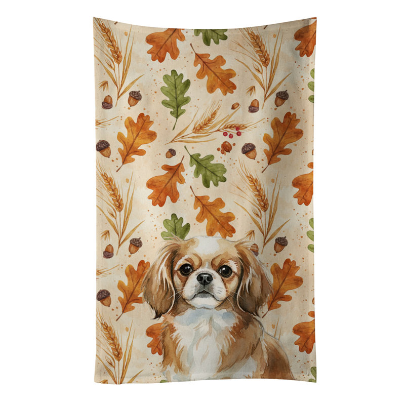 Serviette de cuisine Tibetan Spaniel, Tibetan Spaniel