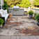 Machine Washable Indoor/Outdoor Xhevrie Paprika Rug
