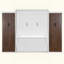 Lit escamotable Murphy avec placard, tiroirs et table