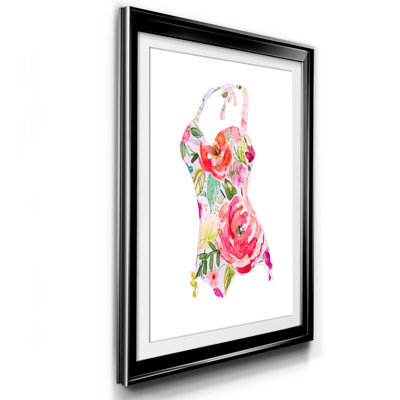 " Tropical Swimwear II " Painting Print