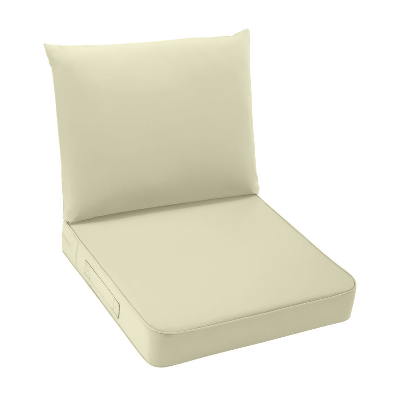 Coussin de siège imperméable intérieur / extérieur, Beige