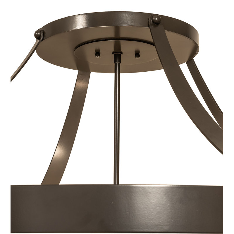 Kyoto 6 - Light Semi Flush Mount