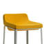 Fabric Upholstered Metal Bar Stool