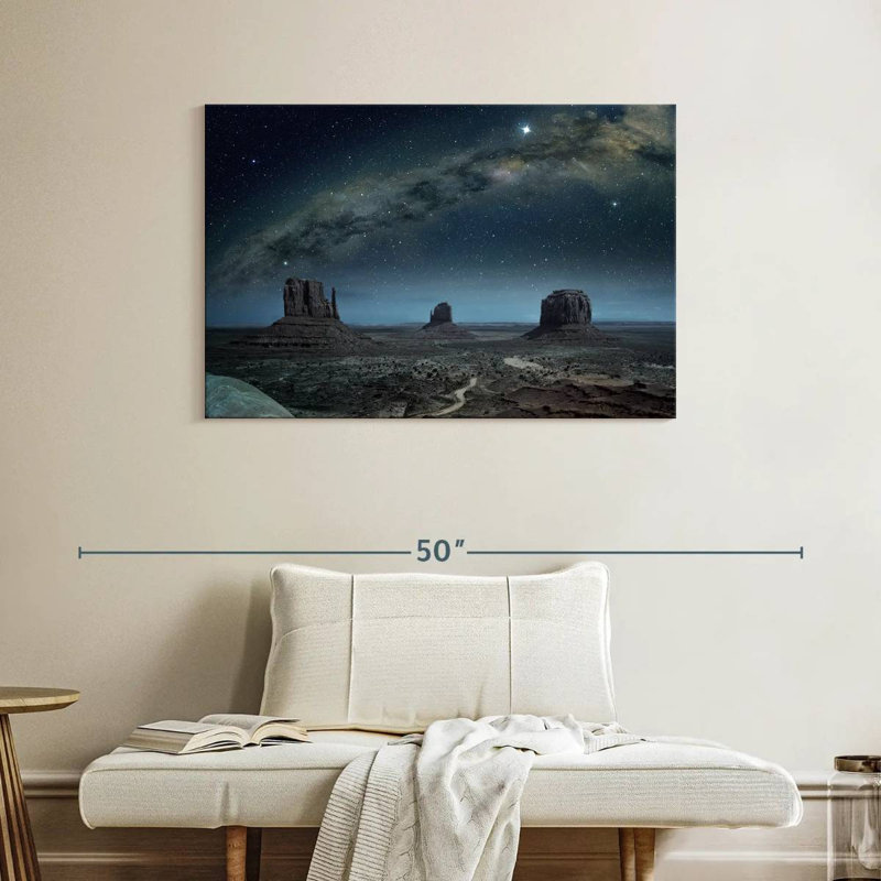 Alvord Monument Valley Galaxy Sky, H 26 po x l 39 po