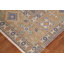 Tapis bleu géométrique 9 x 12 po