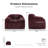 Minnie 41.7"W Low Back Upholstered Accent Chair-1575869748